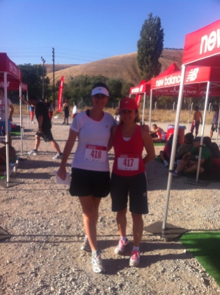 Me and Pinar at the Ankara Half Marathon.