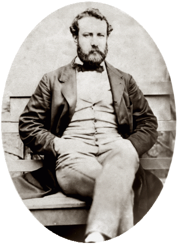 1856 portrait of Mr. Verne. All sea captains should have such a beard http://commons.wikimedia.org/wiki/File:Jules_Verne.gif